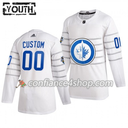 Adidas Maillot de Hockey Winnipeg Jets Personnaliser Blanc 2020 NHL All-Star Authentic - Enfant